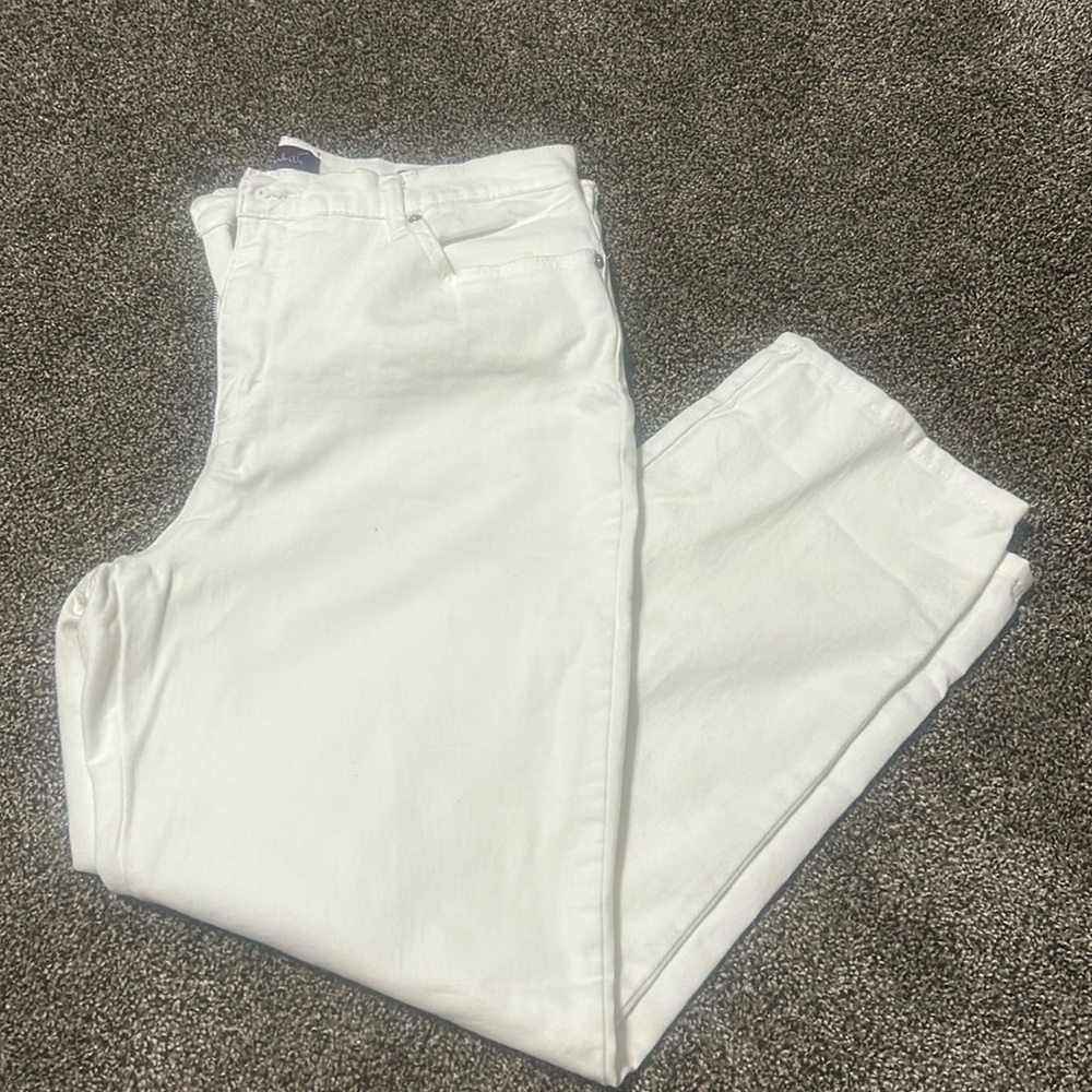 White jeans